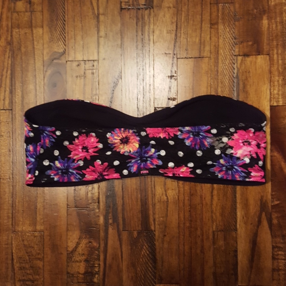 PINK Victoria's Secret *NWT* Lace Bandeau * Medium - Picture 2 of 4